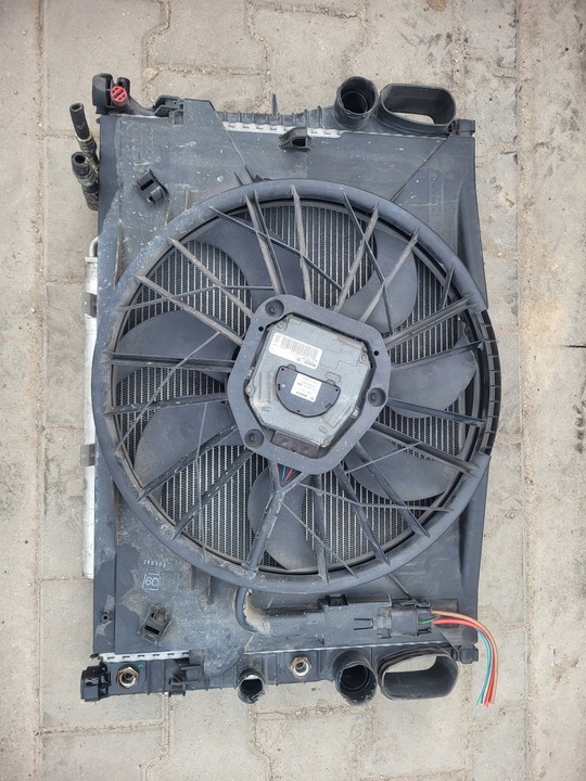 фото №1, Радиатор вентилятор mercedes w211 2.2 cdi автомат