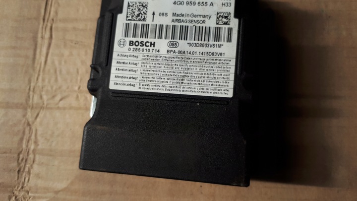 фото №8, S7 4g a7 модуль датчик подушка безпеки 4g0959655a a6 c7 s6