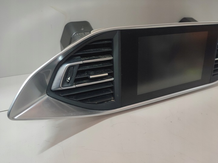 фото №13, Радио навигация cd панель управление радио дисплей воздуховод peugeot 308 t9