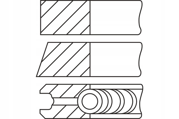 фото №2, Кольца поршневые kpl ope zafira tourer c 2.0 cdti 01 2015-ope