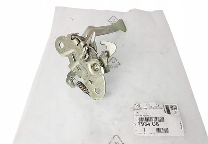 фото №1, Замок капота двигателя citroen c4 04-08 оригинальный номер 7934c6