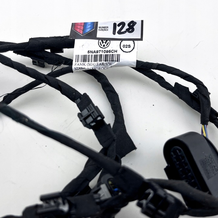 фото №10, Жгут установки датчиков парковка перед volkswagen tiguan ii 5na971095