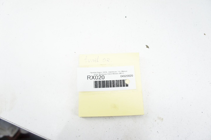 фото №7, Rx020 hyundai bayon тунель середній 84610-q0100 європа