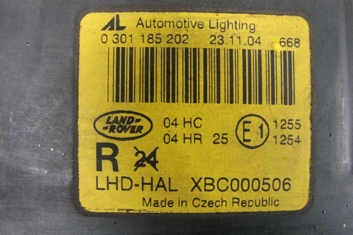 фото №16, Фара правий land rover range rover vogue eu
