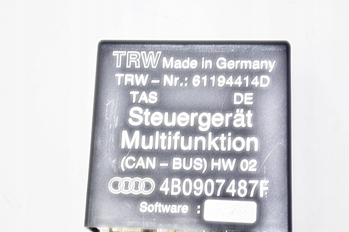 фото №8, Audi реле 607 4b0907487f новый оригинальный trw