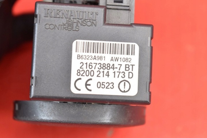 фото №8, Замок зажигания ключ n0504858 renault modus 1.2 16v 75 km 04-07