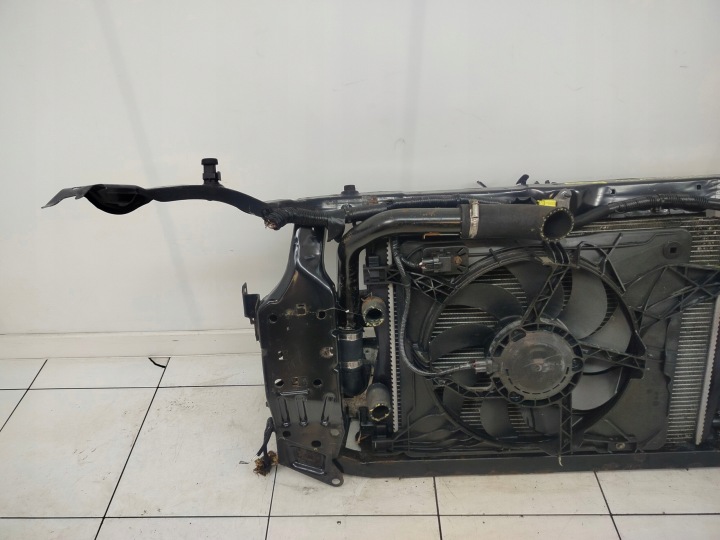 фото №9, Nissan qashqai j10 рестайлінг 09r- передня панель радіатор комплект 1.5 dci