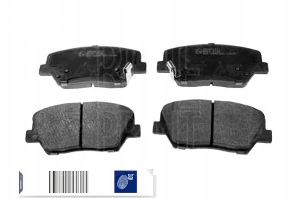 фото №16, Гальмівні колодки ham. kia p. carens- ceed 1.4- 1.7 crdi 10-
