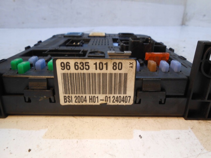 фото №11, Peugeot 307 модуль блок керування  bsi 9663510180