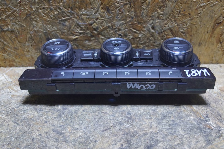 фото №7, Панель кондиционера skoda octavia iii 5e0907044h