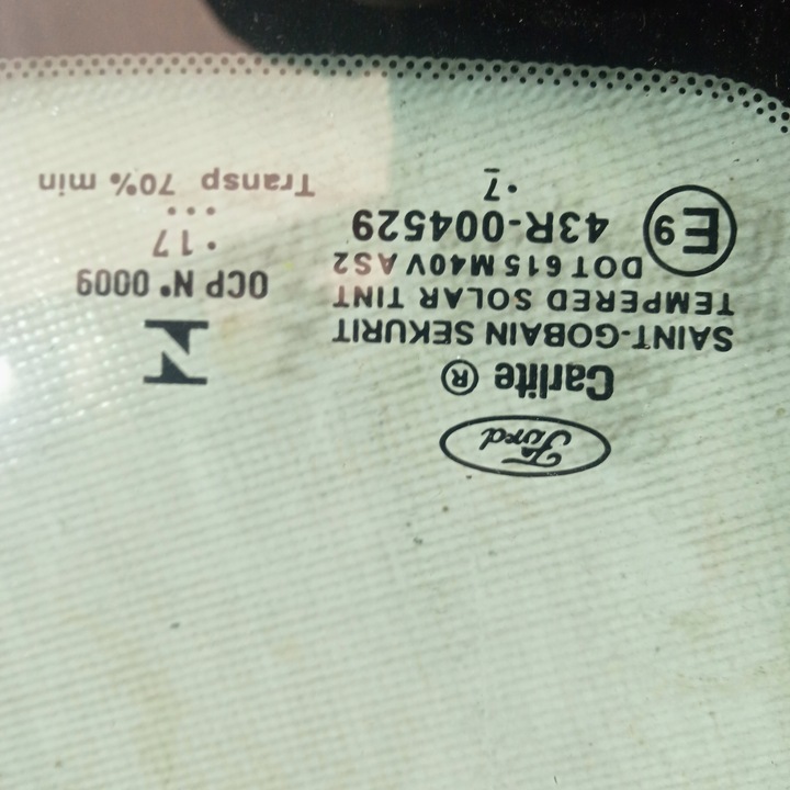 фото №8, Fusion mk5 17- стекло кузовная левая правая зад usa