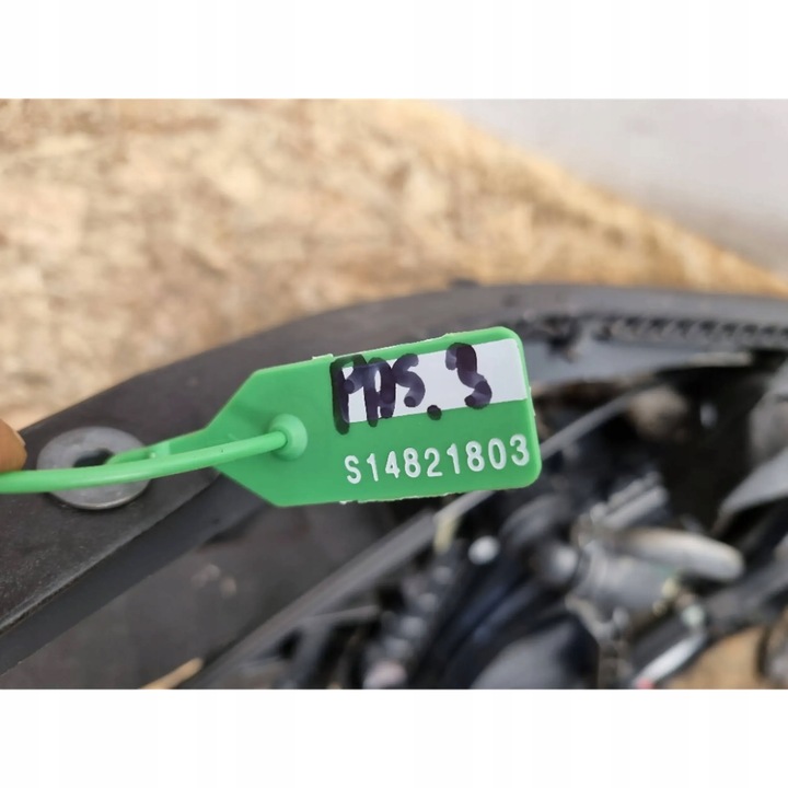 фото №9, Pas переднє kpl радіатор 6q0805588s vw polo iv 6q рестайлінг 1.2 12v 05-09