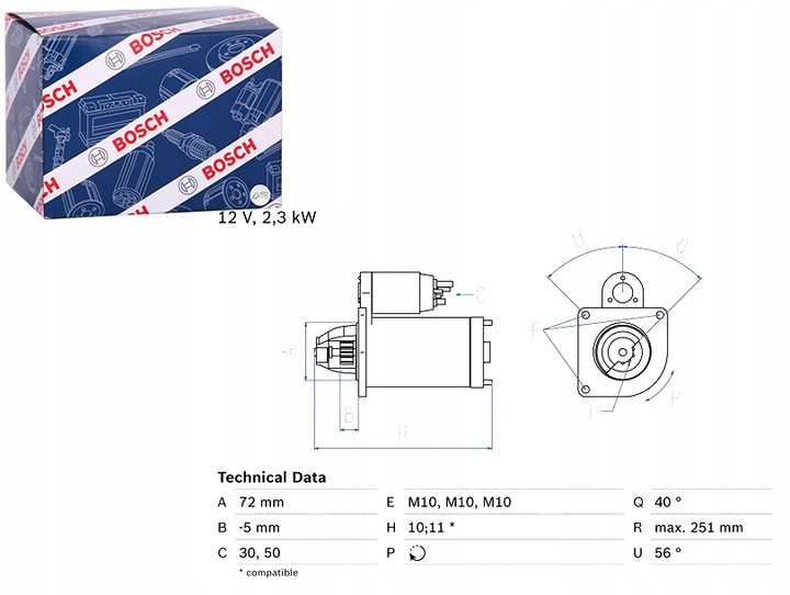 фото №1, Стартер citroen c5 c5 i c8 jumper fiat ulysse lancia phedra