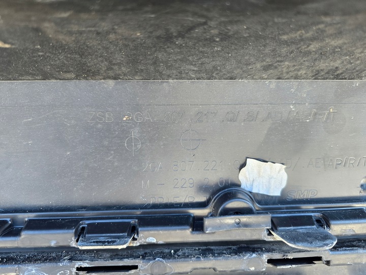 фото №8, Vw t-roc t roc рестайлінг 2ga 21- бампер перед переднє решітка радіатора 2ga807217q