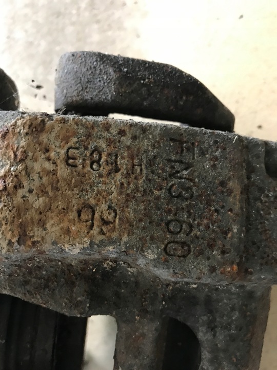 фото №6, Затискачі комплект перед alfa romeo brera brembo