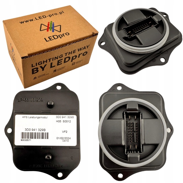 фото №7, Модуль блок управления поворота лампа afs do vw golf 7 passat b7 audi q5 3d0941329b