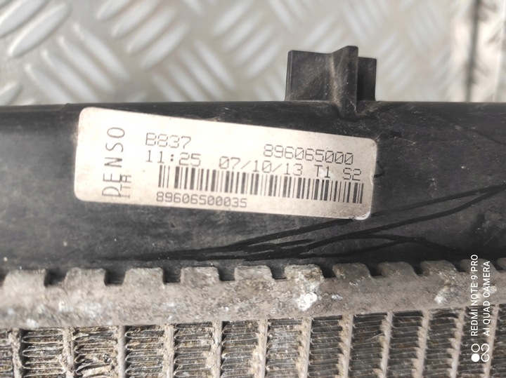 фото №16, Радіаторів води 896065000 51938013 fiat doblo ii opel combo d 1.3