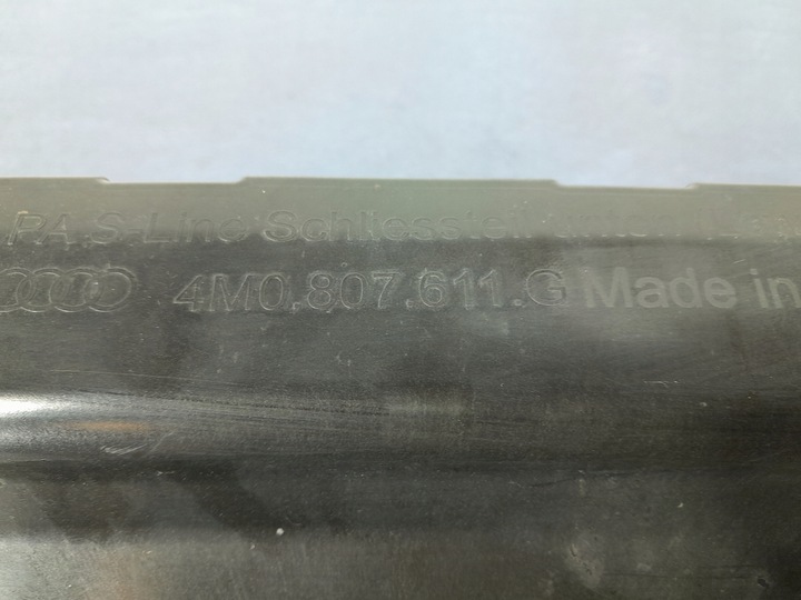 фото №6, Audi q7 ii 4m рестайлинг sq7 защита pod бампер перед s-line 4m0807611g
