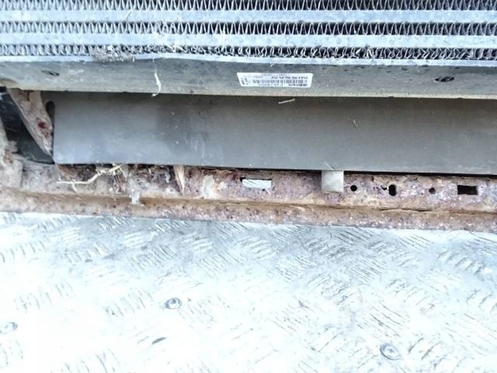 фото №12, Pas переднє радіатор kpl. nissan x-trail t31 2.0 dci