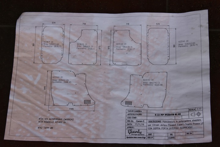 фото №5, Обшивки надстройка jumpy expert proace 2016- l2 blasz