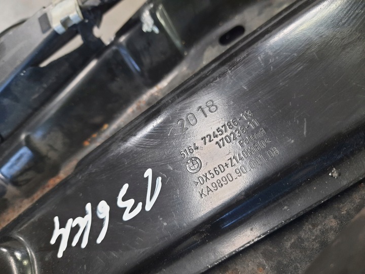 фото №11, Bmw 1 f20 f21 f22 f23 1.5t рестайлінг 18r. pas переднє радіатор балка kpl.