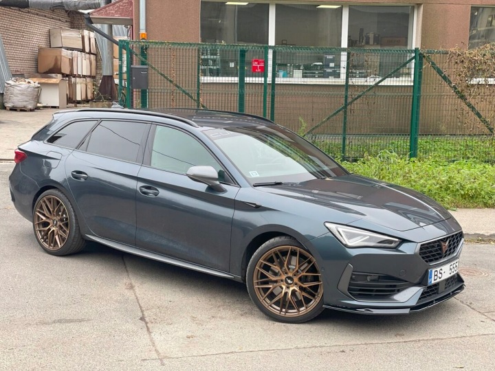 фото №6, Сплиттер передний do cupra leon kl - спойлер бампера