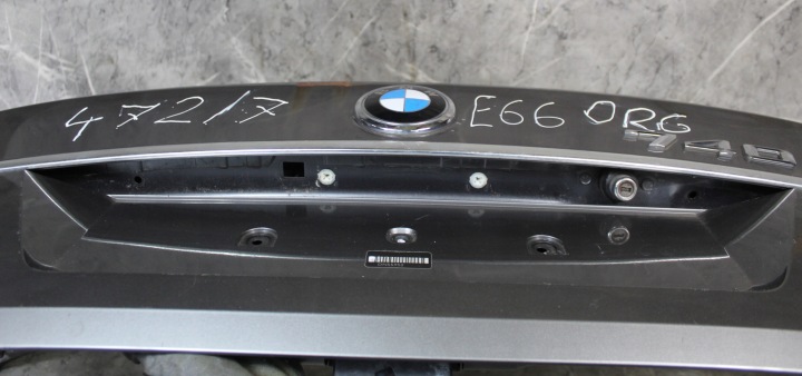 фото №8, Крышка багажника зад задняя bmw e65 e66 рестайлинг lci