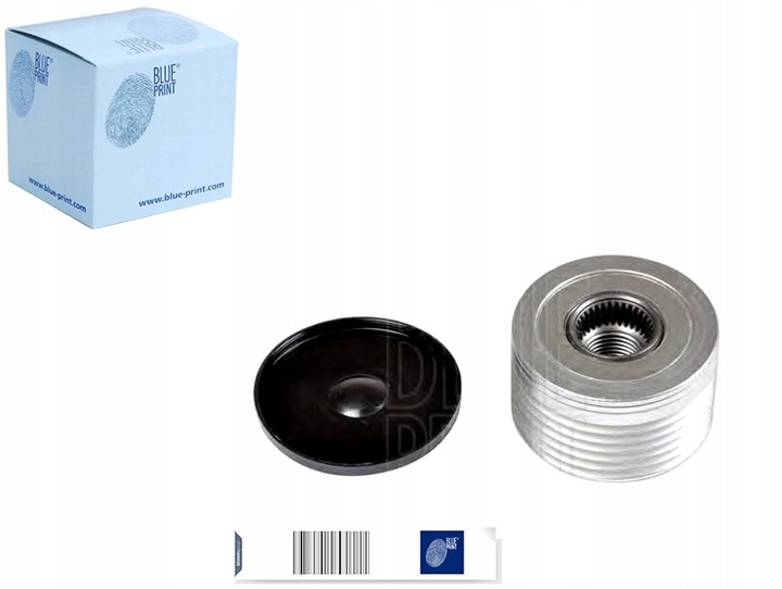 фото №1, Сцепление jednokierunkowe генератора синий print 21