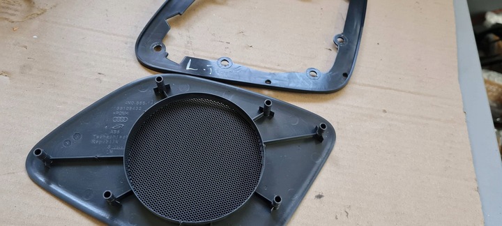 фото №9, Sq7 4m рестайлинг q7 накладка маскировочная накладка динамика потолок левая зад 4m0868149a