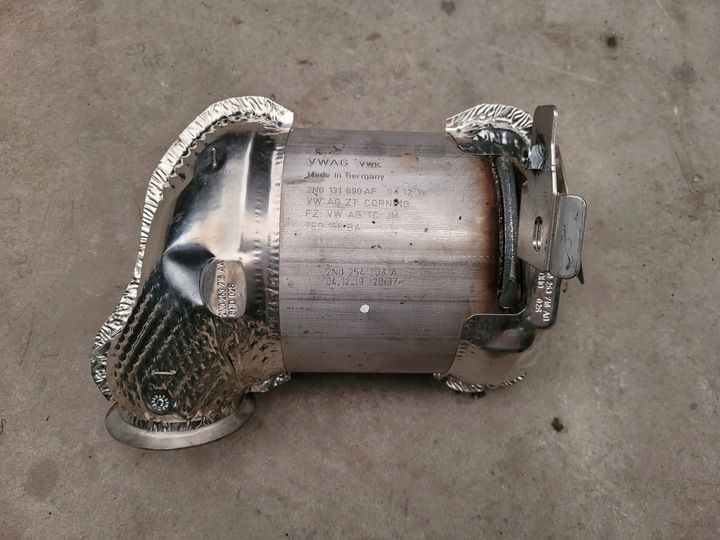 фото №1, Катализатор dpf crafter ii man 2.0 tdi 2n0131690af