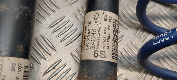фото №6, Audi s4 b8 8k 2014 амортизатор komplektny coilover