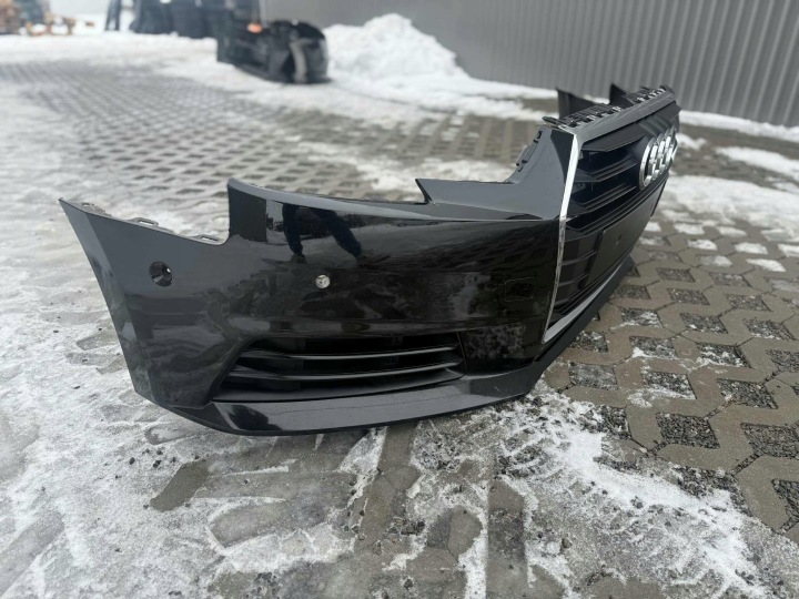 фото №11, Audi a4 b9 бампер перед передній 15-19 pdc колір: ly9b