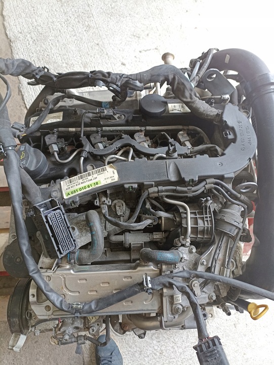 фото №8, Двигатель комплектный 651930 mercedes w156 gla w117 cla w176 w246 2.2 cdi