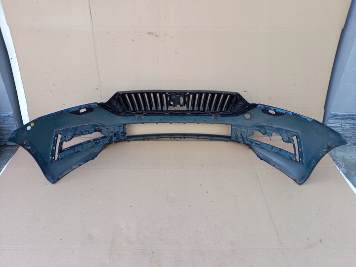 фото №8, Skoda octavia iv 4 бампер переднє решітка решітка