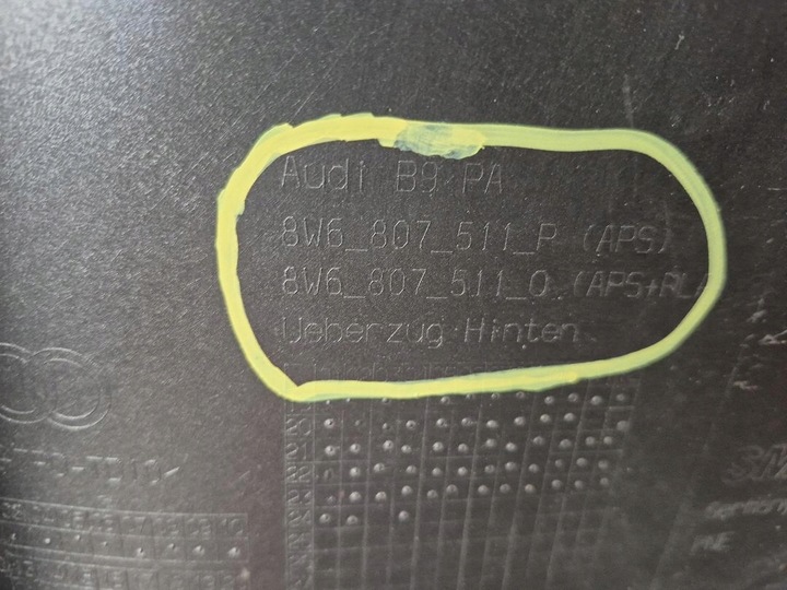 фото №7, Бампер зад задній audi rs5 f5 8w6807511p