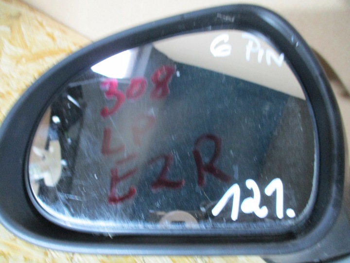 фото №6, Дзеркало ліві перед передні peugeot 308 t7 6 pin