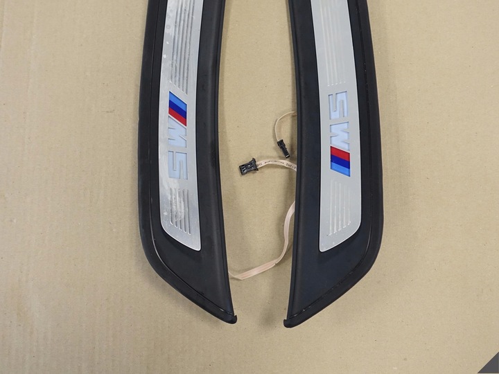 фото №2, M5 f90 g30 m-power планка порога подсвечиваемая зад