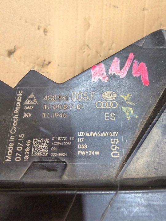 фото №8, Фара передня ксенон led audi a6 c7 рестайлінг 4g0941005f