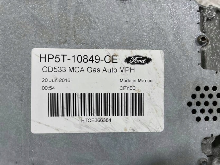 фото №5, Панель приладів lincoln mkz ii 2013- 2.0 ecoboost usa hp5t-10849-ce