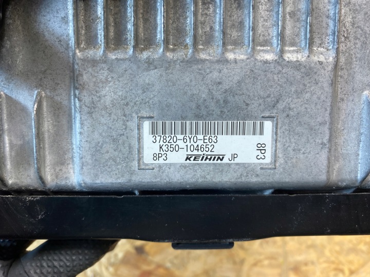 фото №12, Блок керування двигуном (ебу, комп'ютер двигуна) honda jazz v 1.5h 37820-6y0-e63 2020-