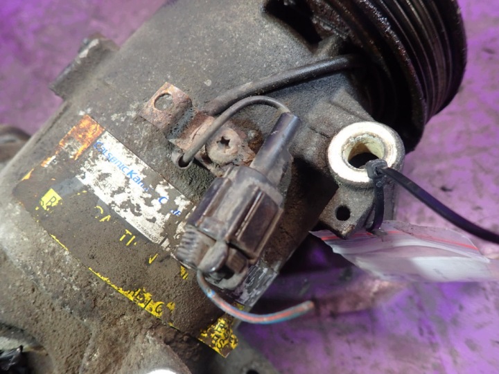 фото №7, Nissan almera n16 1.8 компрессор кондиционера 926009f501 calsonic