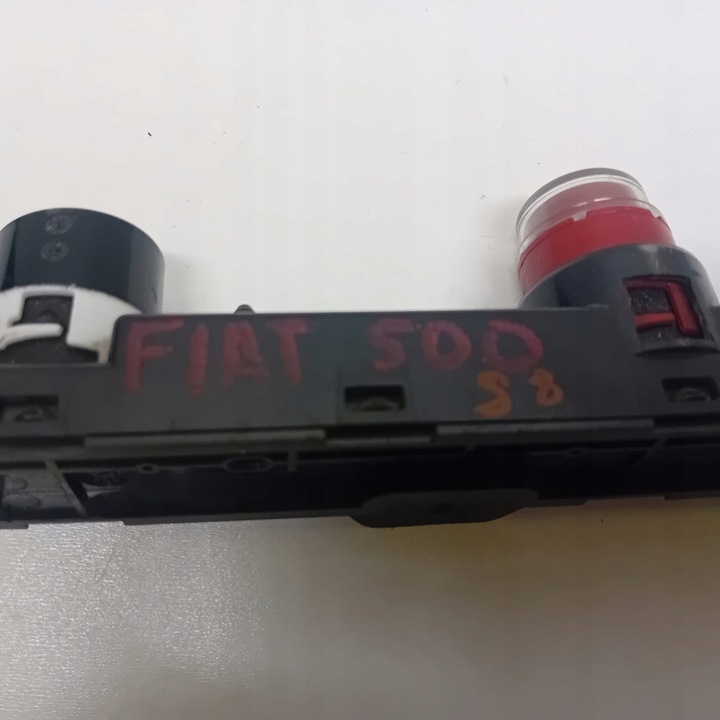 фото №6, Fiat 500 панель переключатель света аварийных 735451107