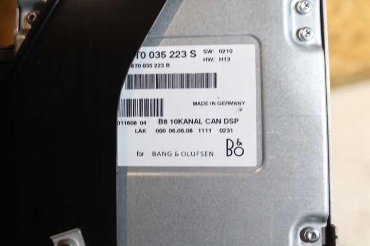 фото №10, Усилитель bang olufsen audi a5 8t 8t0035223s