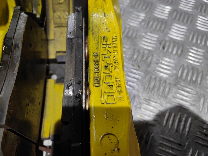 фото №6, Супорт лівий перед переднє ліва гальмівний cayenne 7p5 керамічний ceramika