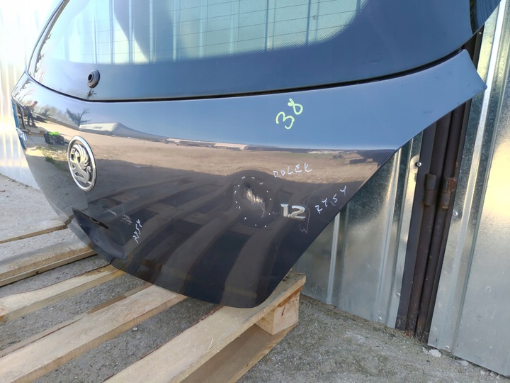 фото №7, Кришка зад багажника opel corsa d 5d 06-13 z168