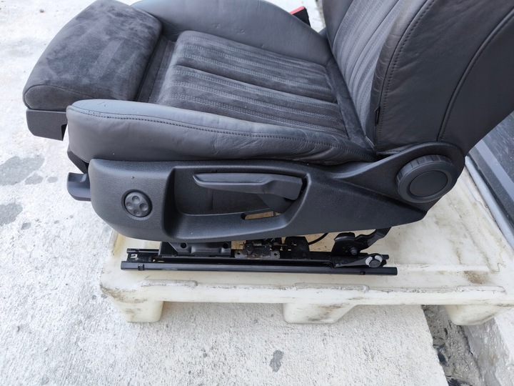 фото №10, Сидіння водія шкіра + алькантара з підігрівом a6 c7 a7 4g8 оригінал !!!