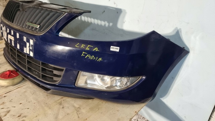 фото №6, Бампер перед передній skoda fabia ii рестайлінг ls5f 5j0807221d