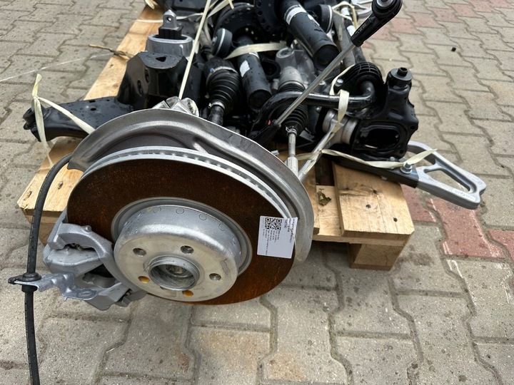 фото №10, Візок трансмісія поворотна опора піввісь амортизатор важелі bmw x3 g01 x4 g02