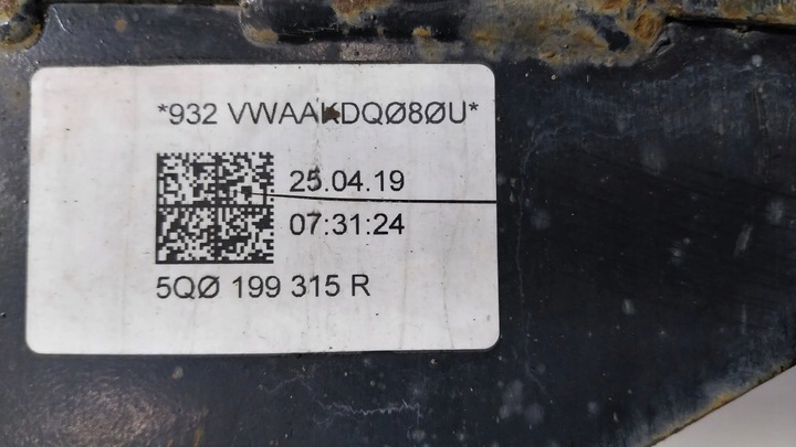 фото №5, Підрамник візок колиска перед 5q0199315r vw golf vii skoda 12-