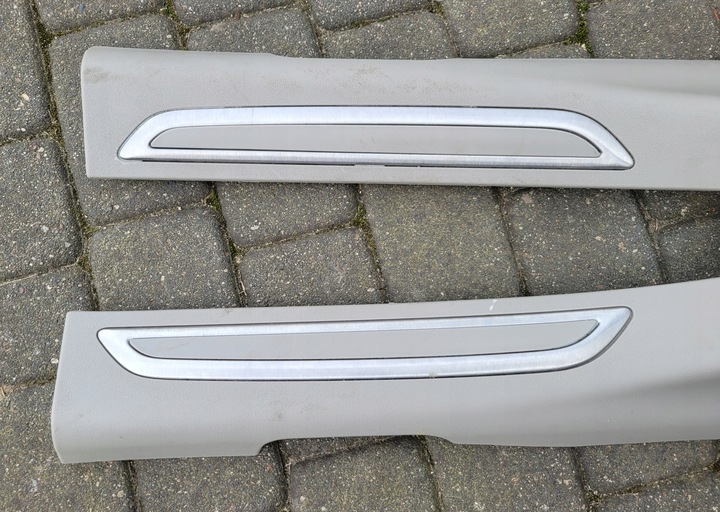 фото №2, Citroen c5 iii x7 рестайлінг планки порогові внутрішні сірий exclusive комплект